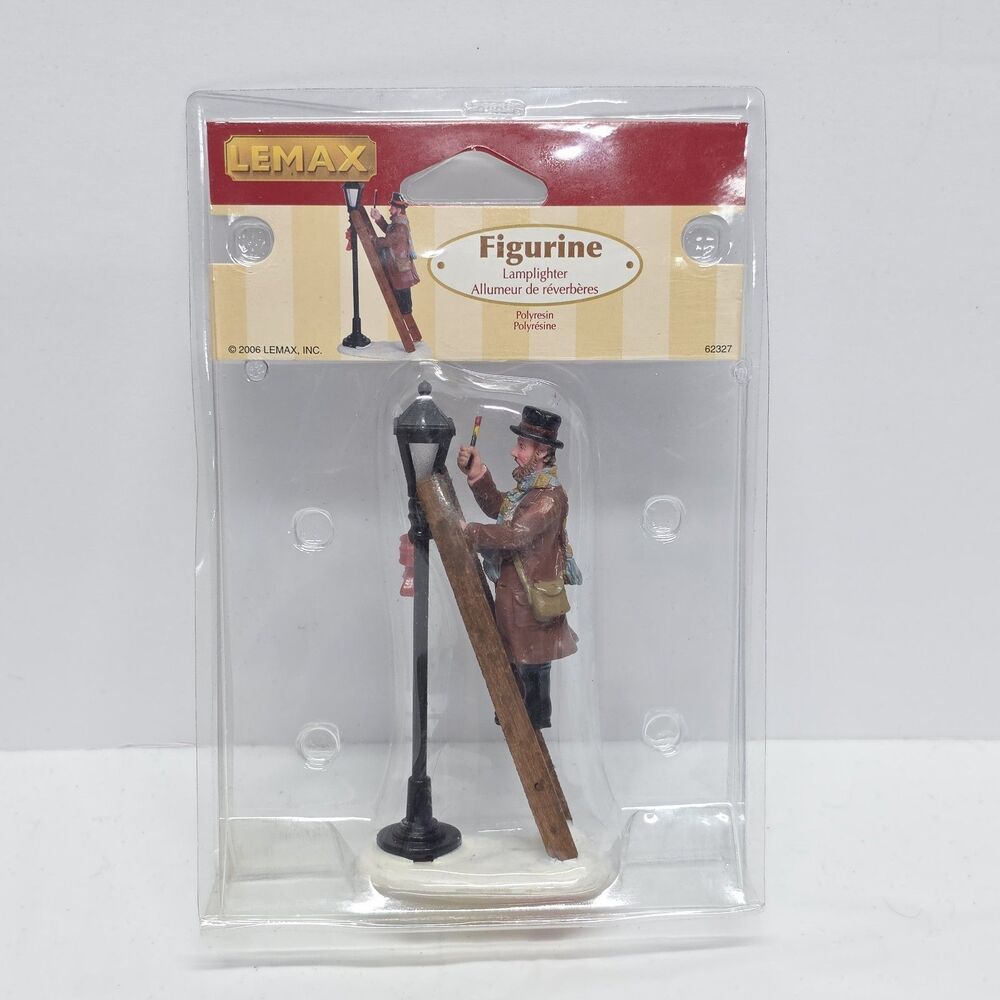 LEMAX LAMPLIGHTER CHRISTMAS 2006 COLLECTION #62327 CAROLE TOWNE Lamp Lighter